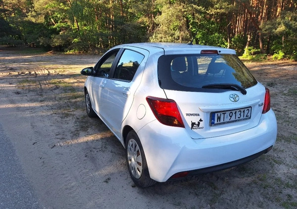 Toyota Yaris cena 38500 przebieg: 74800, rok produkcji 2015 z Warszawa małe 211
